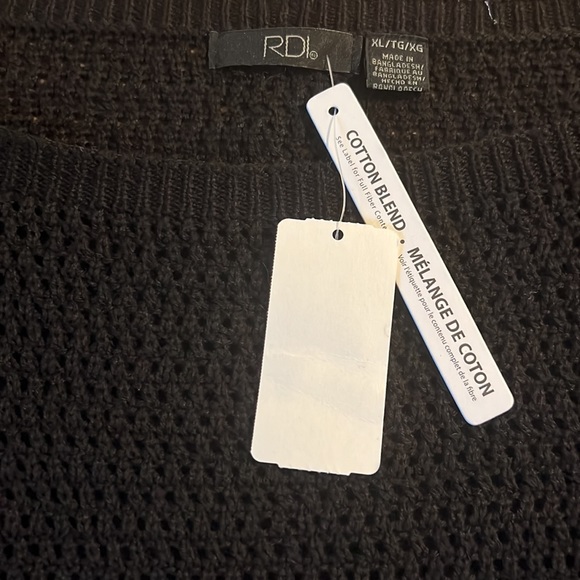 New RDI Crochet Cotton Sweater xl Nordstrom - Picture 2 of 6